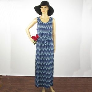 Papermoon Waters Knit Maxi Dress Stitch Fix Sz LP